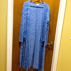 Lularoe Sarah Cardigan Size L EUC